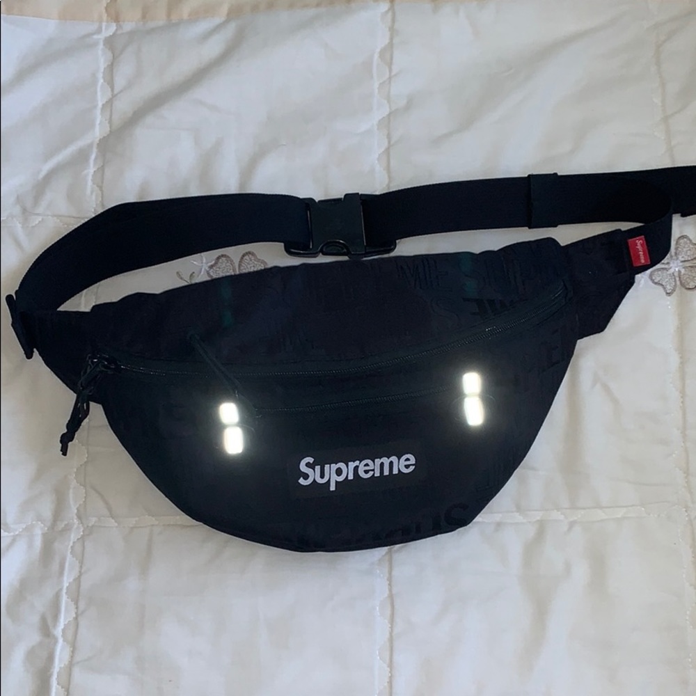 Supreme Waist Bag (SS19) Black